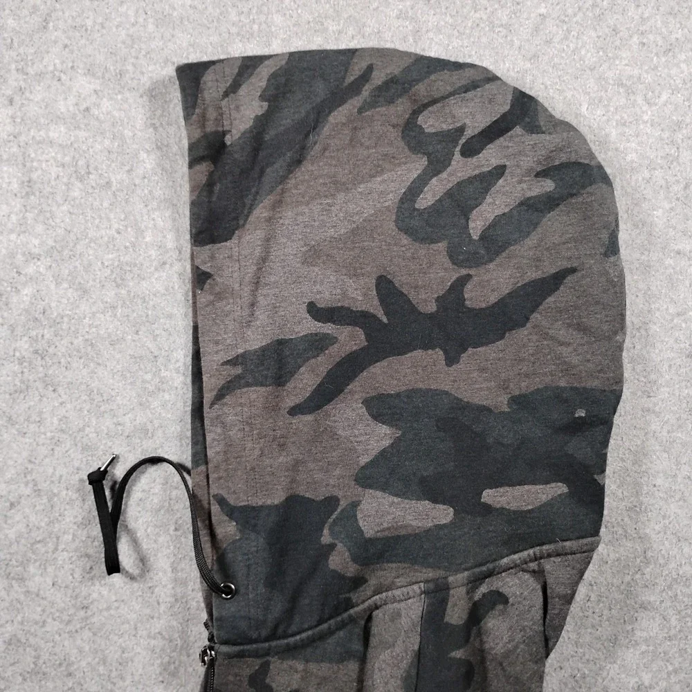 Polo Ralph Lauren Performance Camo Full Zip Hoodie Men's XL Gray Camouflage